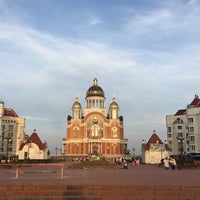 Photo taken at Свято-Покровський собор УПЦ МП by Erkut A. on 9/17/2017