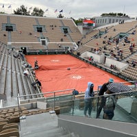 Photo taken at Court Suzanne Lenglen by Corey M. on 6/3/2022