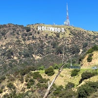 Photo taken at Hollywood Sign Vista Point by Luis R. on 10/19/2023