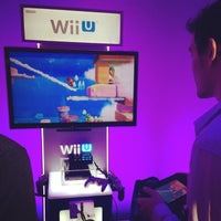 Photo taken at Nintendo Booth by Roger D. on 6/13/2014