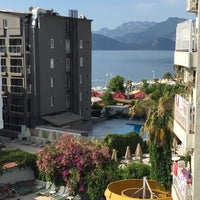 Photo taken at Aegean Park Hotel by Esra G. on 6/17/2019