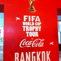 Photo taken at FIFA WORLD CUP TROPHY TOUR by Pranai C. on 12/29/2013
