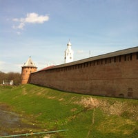 Photo taken at Novgorod Kremlin by Natali K. on 5/10/2013