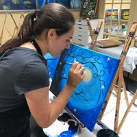 Photo taken at Painting With A Twist - Westheimer by Melania S. on 7/21/2019