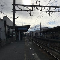 Photo taken at Nishi-Tengachaya Station by Tomoyukl T. on 1/1/2020