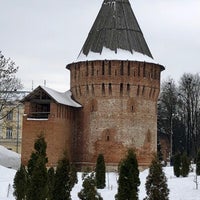 Photo taken at Смоленская крепостная стена by Юлия М. on 3/8/2018