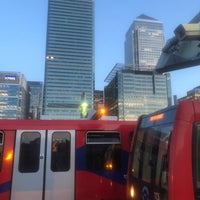 Photo taken at Poplar DLR Station by Ian on 6/25/2018