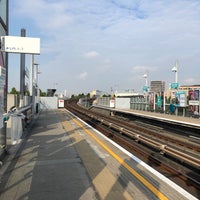 Photo taken at Royal Albert DLR Station by Ian on 7/21/2018