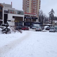Photo taken at Зупинка «Станція метро «Житомирська» by Boris M. on 12/5/2016