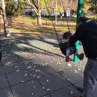 Photo taken at Welles Park Playground by Gul K. on 10/24/2016