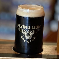 Photo taken at Flying Lion Brewing by Dana G. on 5/5/2022