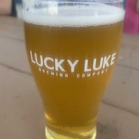 Photo taken at Lucky Luke Brewing Company by Cory B. on 8/27/2022