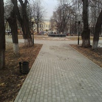 Photo taken at Фонтан в парке «Липки» by Nikita L. on 4/20/2013