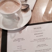 Photo taken at Maze Restaurant by Ryanne on 6/16/2015