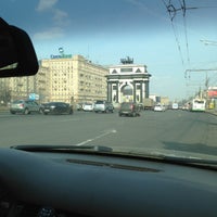 Photo taken at Площадь Победы by Катя И. on 4/18/2013