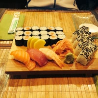 Photo taken at Bamboo Sushi by Nikola on 6/5/2014