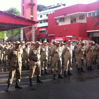 Photo taken at 12o GBM Jacarepagua - Corpo De Bombeiros Militar Do Estado Do Rio De Janeiro by Mario C. on 11/30/2012