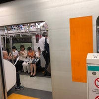 Photo taken at Tokyu Platforms 1-2 by Lily on 8/30/2019