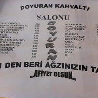 Photo taken at Doyuran Kahvaltı Salonu by Serkan K. on 4/30/2013