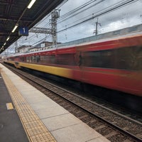 Photo taken at Fushimi-Inari Station (KH 34) by Kat C. on 4/9/2024