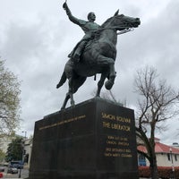 Photo taken at Simon Bolivar Statue by Ramon M. on 4/16/2018