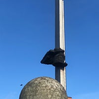 Photo taken at Памятник в честь 600-летия Калуги by Naddin D. on 2/23/2020