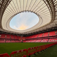 Photo taken at San Mamés Stadium by Tomas B. on 11/18/2023