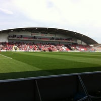 Highbury Stadium Soccer Stadium In Fleetwood