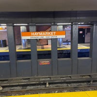 Photo taken at MBTA Haymarket Station by Jesse G. on 10/31/2021
