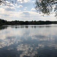 Photo taken at Булатниковский пруд by Наталия Т. on 4/30/2019