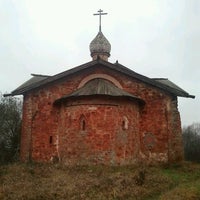 Photo taken at Церковь Иоанна Милостивого на Мячине by Максим С. on 11/14/2013