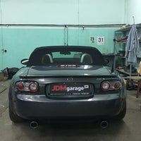 Photo taken at JDMgarage by Alexandra S. on 3/14/2017