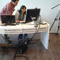 Photo taken at Saakashvili Presidential Library by Rusudan T. on 6/8/2014
