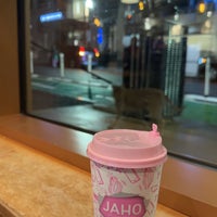 Photo taken at Jaho Coffee Roaster &amp;amp; Wine Bar by Hussam on 4/6/2023