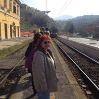 Photo taken at Stazione Marino Laziale by Bozkurt B. on 3/14/2014