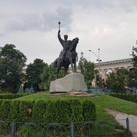 Photo taken at Monument to Petro Sahaidachnyi by Vlad V. on 6/23/2020