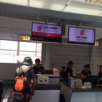 Photo taken at Air China Check-in Counter by Shin-Nosuke F. on 6/14/2017