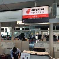 Photo taken at Air China Check-in Counter by Shin-Nosuke F. on 7/11/2016