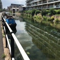 Photo taken at Limehouse Cut by Christina A. on 7/8/2021