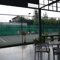 Photo taken at Udomsuk Tennis Court by Tutu P. on 4/21/2013