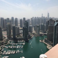 Photo taken at Dubai Marriott Harbour Hotel &amp;amp; Suites by Am on 3/9/2023
