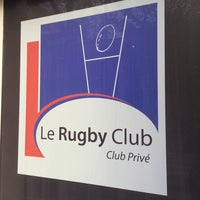 Photo taken at Le Rugby Club by Jean-Philippe C. on 4/8/2014
