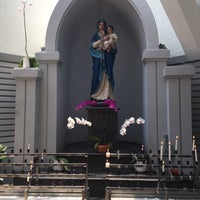 Photo taken at Gereja Maria Bunda Perantara by Lisa D. on 10/14/2015