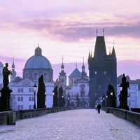 Photo taken at Charles Bridge by In Your Pocket on 6/11/2013