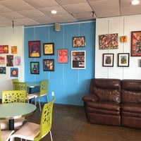 Photo taken at The Hop Ice Cream Cafe by Robin M. on 7/6/2019