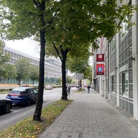 Photo taken at Leonrodplatz by Habibullah M. on 9/15/2022