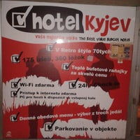 Photo taken at Hotel Kyjev by Marco Z. on 1/1/2014