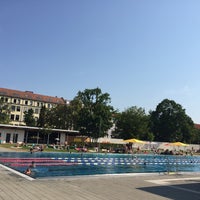 Photo taken at Freibad West by Nevena M. on 8/12/2015