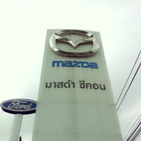 Photo taken at Mazda Seacon by Thamonyawan N. on 4/27/2013