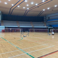 Photo taken at Jurong East Sports Complex by Xin Sian C. on 9/20/2019
